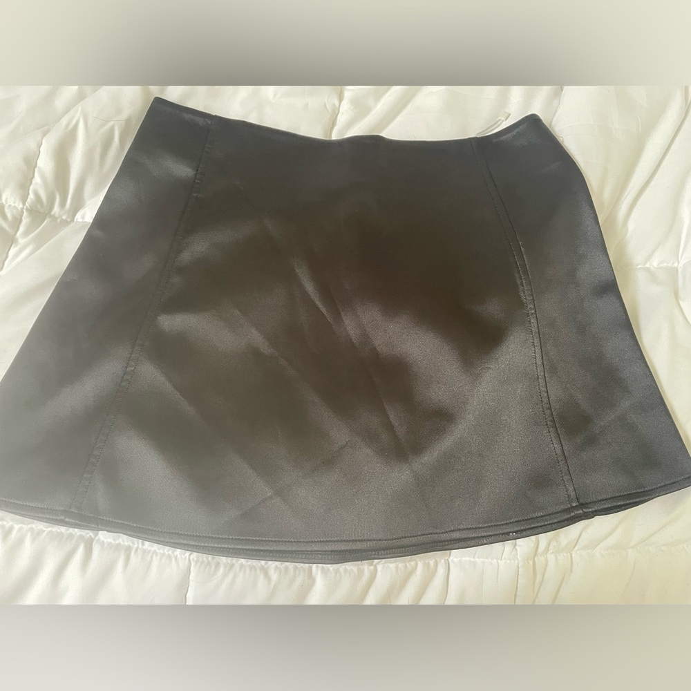 Zara black mini skirt